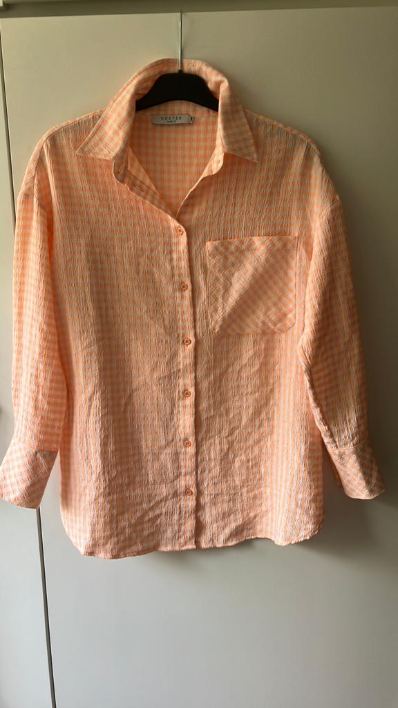 Costes. Abrikoos kleurige blouse. Maat M/L, Ophalen of Verzenden, Zo goed als nieuw