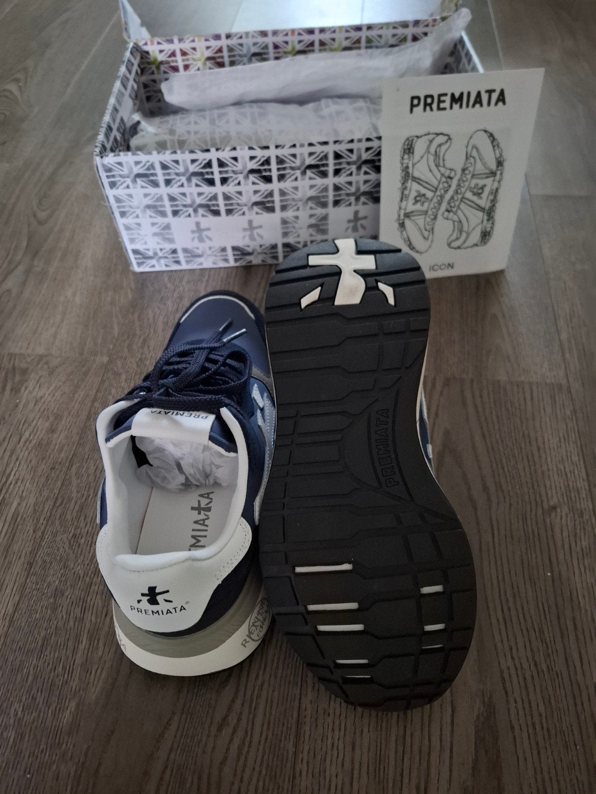 Premiata schoenen nieuw maat 38,5, Blauw, Nieuw, Premiata, Ophalen of Verzenden