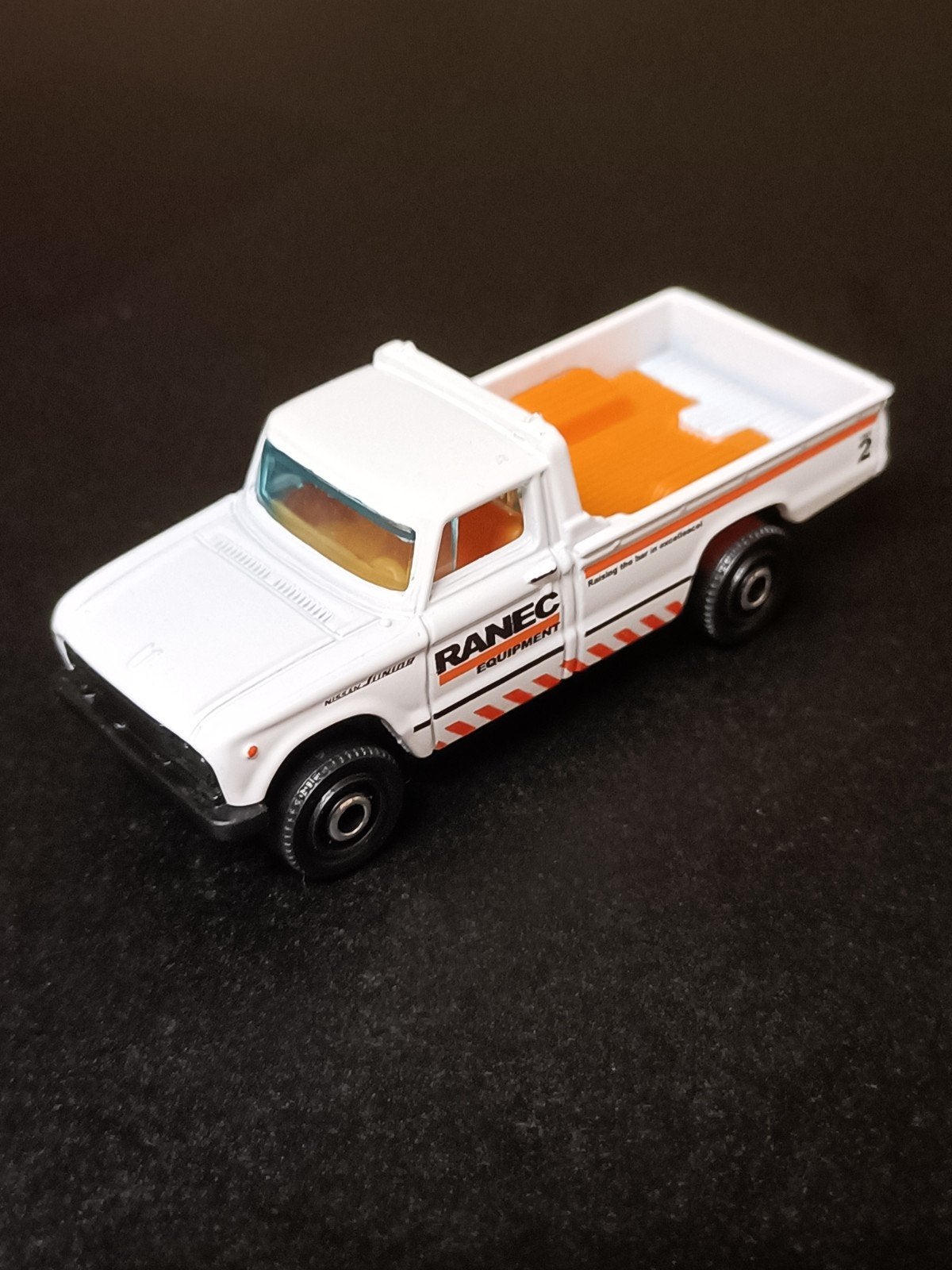 Matchbox Nissan junior Pickup Rance Equipment, Ophalen of Verzenden, Zo goed als nieuw