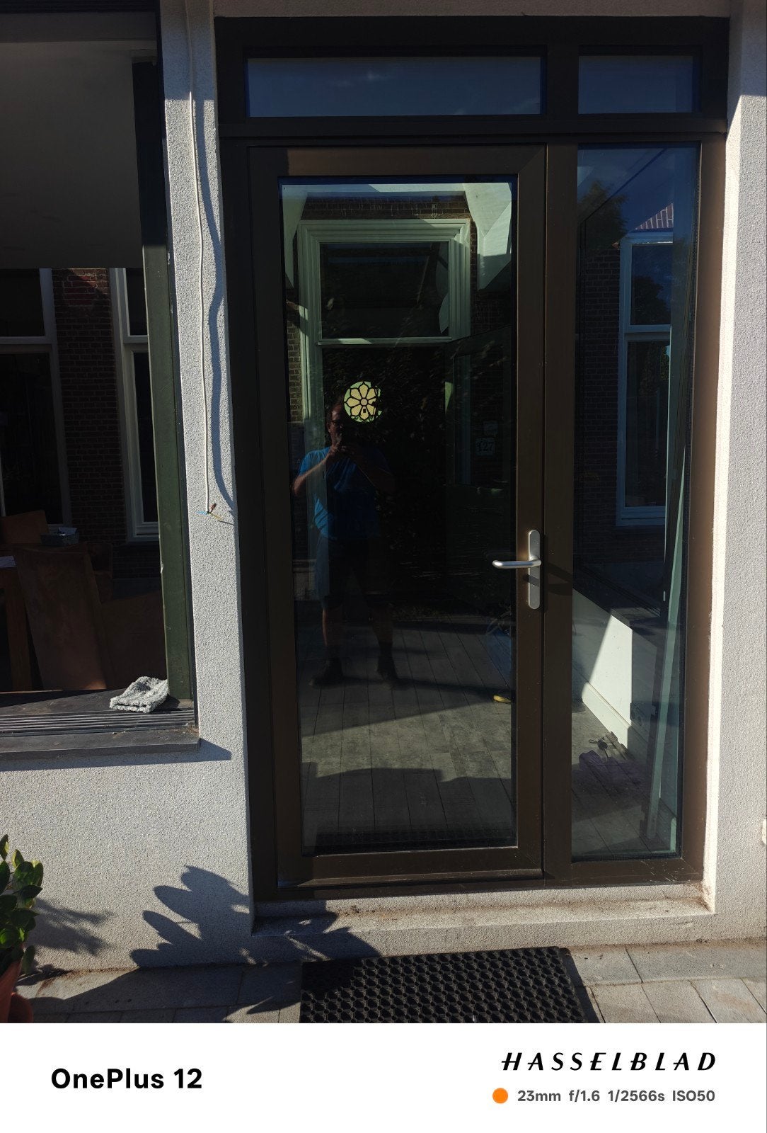 Glazen schuifdeur en 2 keerpui  triple hr, Doe-het-zelf en Verbouw, Ophalen, Gebruikt, Buitendeur, Schuifdeur
