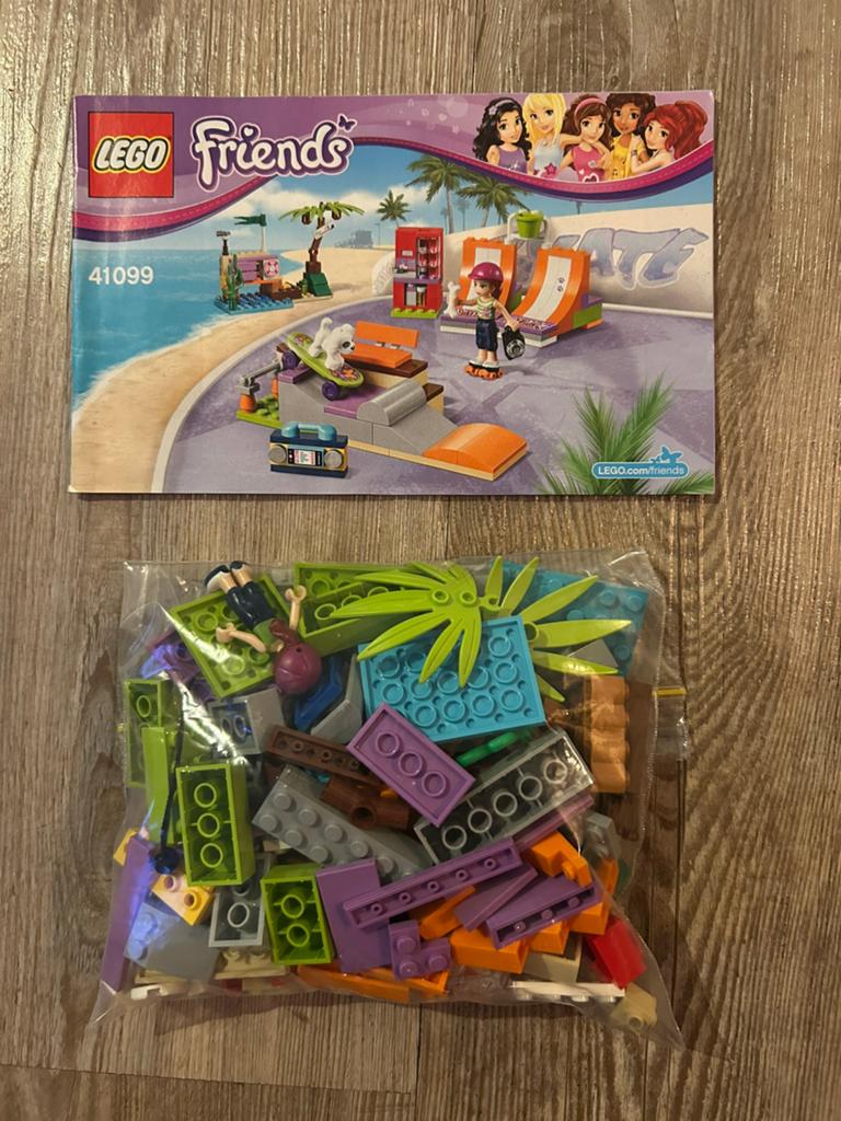 Lego Friends 41099 Heartlake skate park, Lego, Friends, Ophalen of Verzenden, Zo goed als nieuw