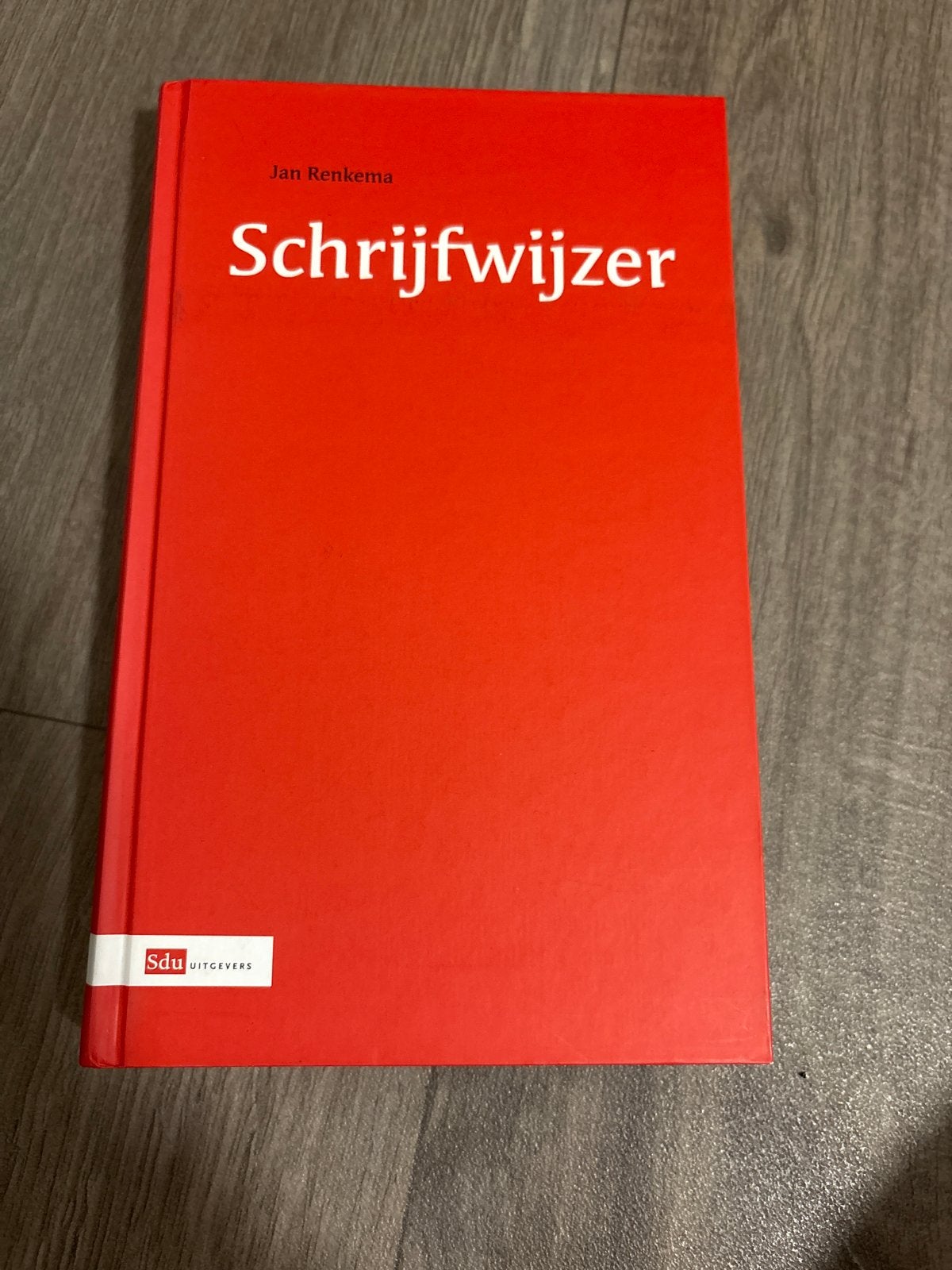 Jan Renkema - Schrijfwijzer, Ophalen of Verzenden, Zo goed als nieuw, Jan Renkema