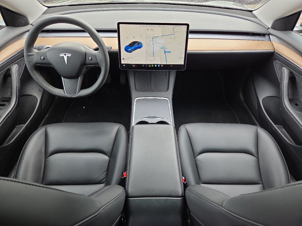 Tesla Model 3 Long Range AWD 75 kWh|Warmtepomp|ACC|360*Cam|T, Auto's, Automaat, Gebruikt, Zwart, 351 pk