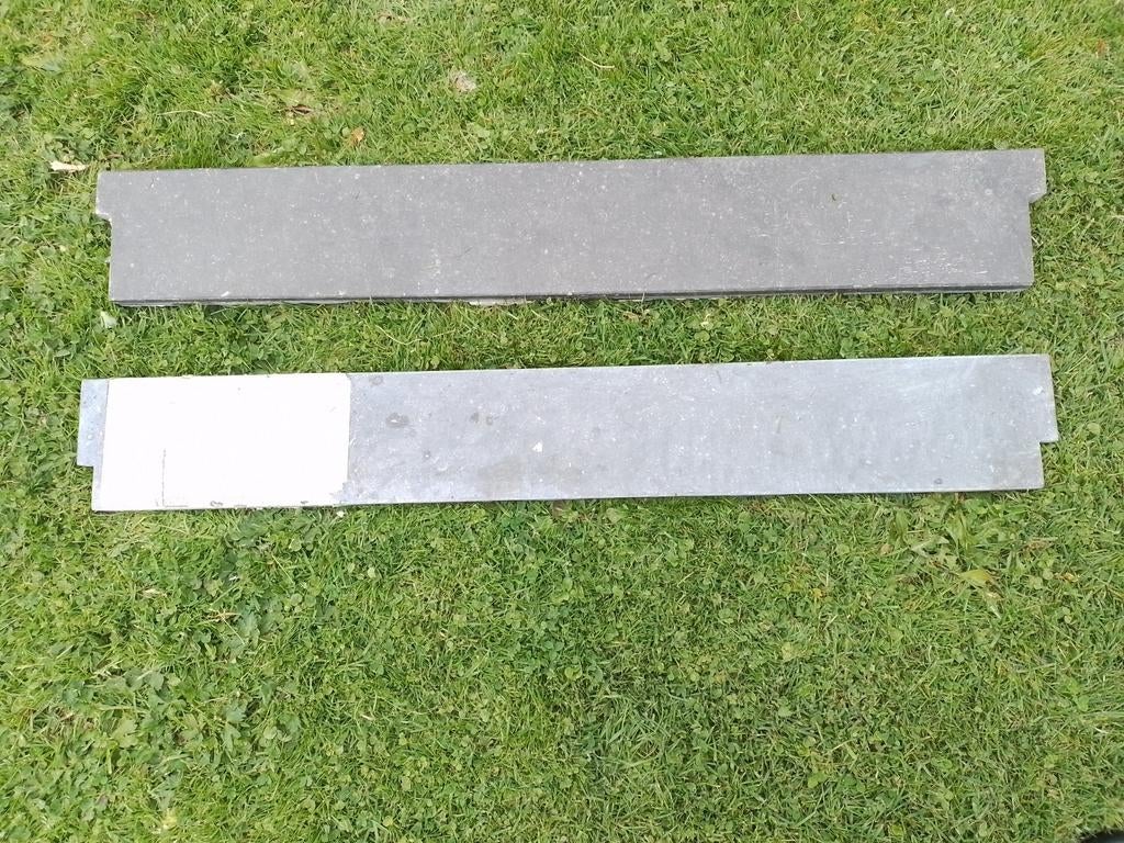 Hardstenen drempels 2 stuks antraciet, Ophalen, Zo goed als nieuw, Hardsteen, Minder dan 100 cm