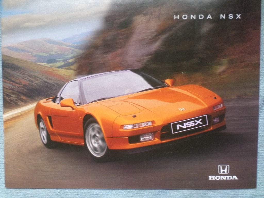Honda NSX 1997 Brochure, Ophalen of Verzenden, Zo goed als nieuw, Honda
