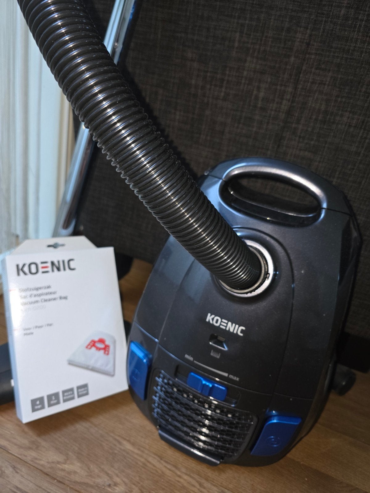 Koenic Sledestofzuiger met stofzakken, Overige merken, Gebruikt, Sledestofzuiger, Ophalen