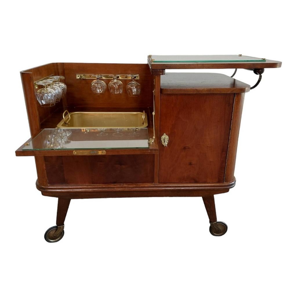 Vintage verrijdbare bar, barcart, Ophalen, Gebruikt, Onbekend, Onbekend