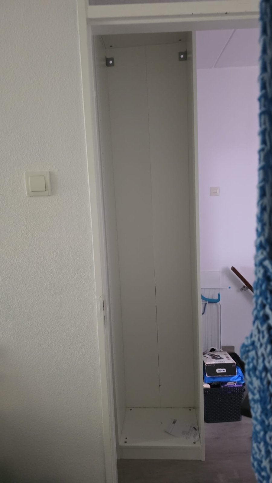IKEA Pax Kast - 236 cm hoog, 50 cm breed, Ophalen, Met plank(en), Minder dan 50 cm, Gebruikt