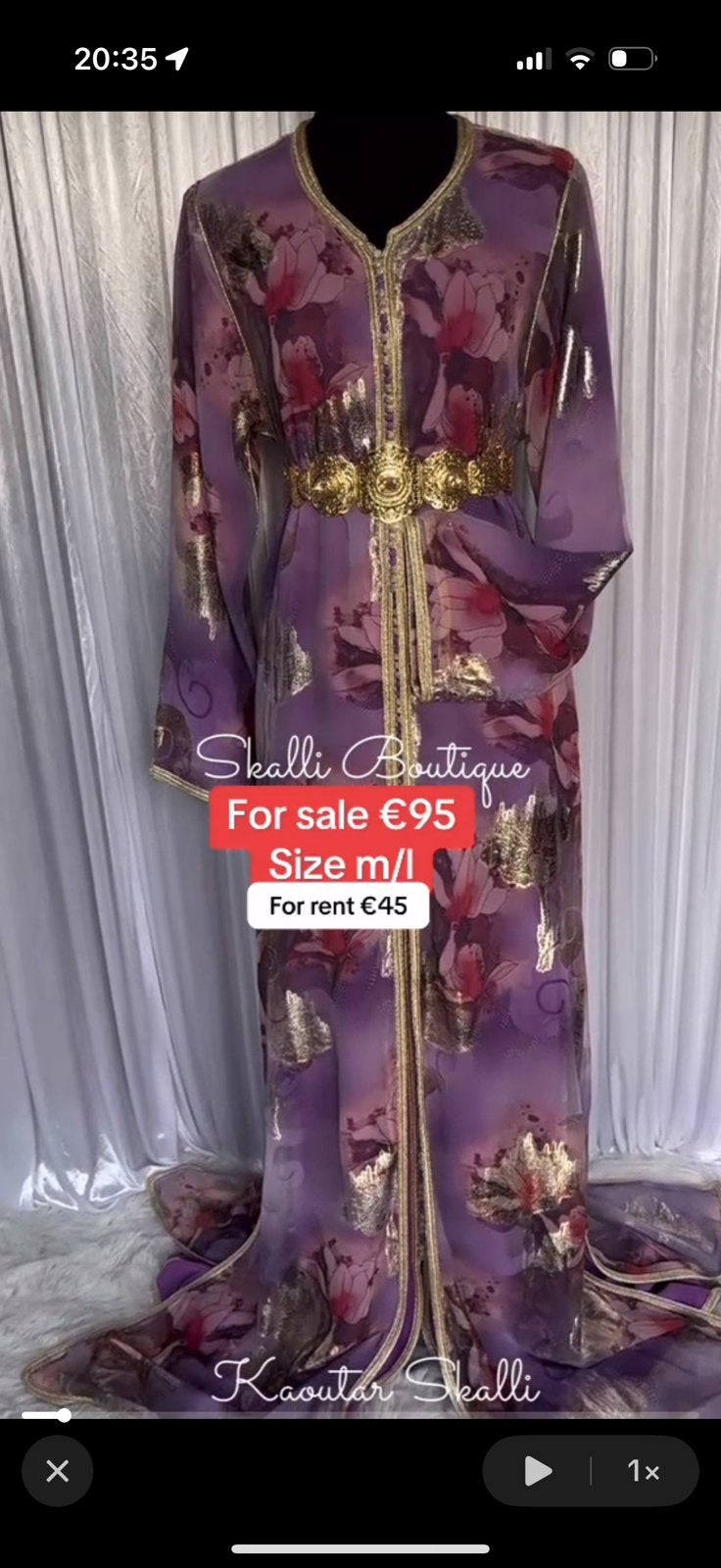 Takshita tlija paars, Kleding | Dames, Ophalen of Verzenden, Zo goed als nieuw, Paars, Overige typen