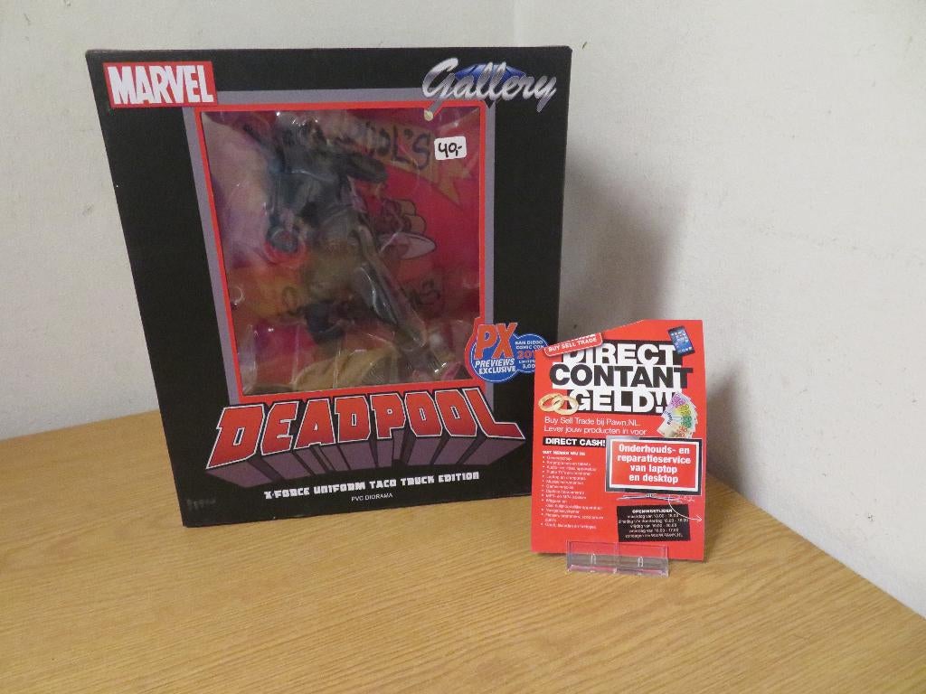 Marvel Deadpool X-Force Uniform Taco Truck Edition, Ophalen, Zo goed als nieuw