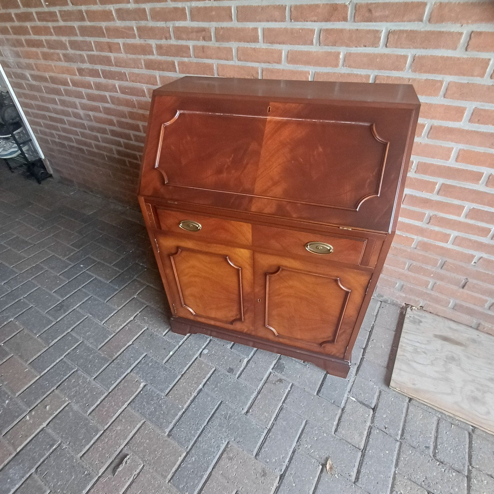 te koop Klassiek Heldense secretaire, schrijftafel, Ophalen