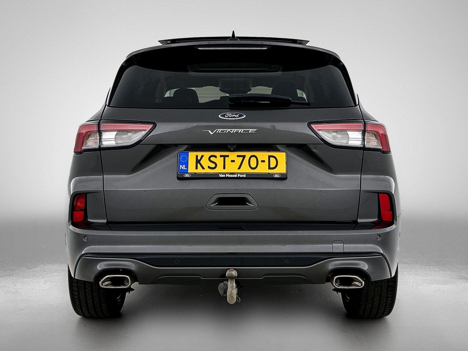 Ford Kuga 2.5 PHEV Vignale | Elektrische Trekhaak | Panorama, Auto's, 12 maanden, 14 kWh, Gebruikt, Euro 6