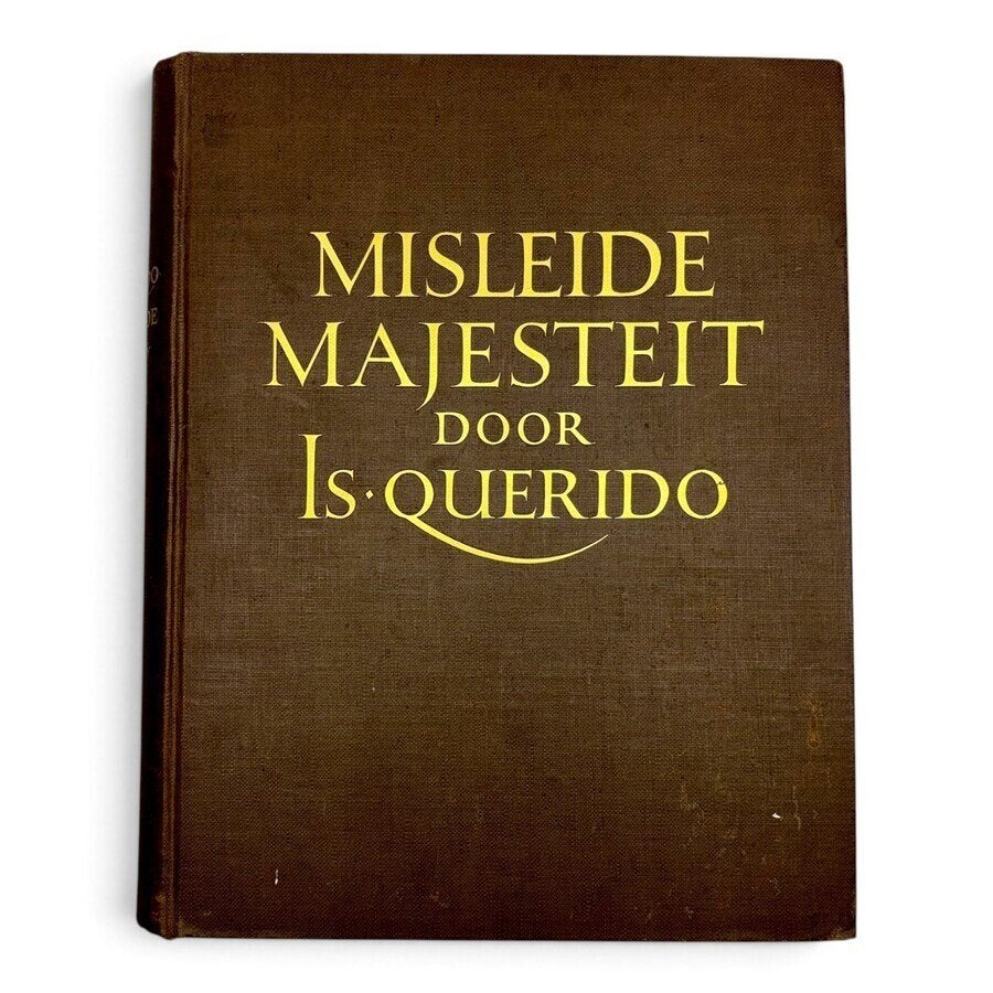 Misleide Majesteit' met houtsnedes van Jan Schonk