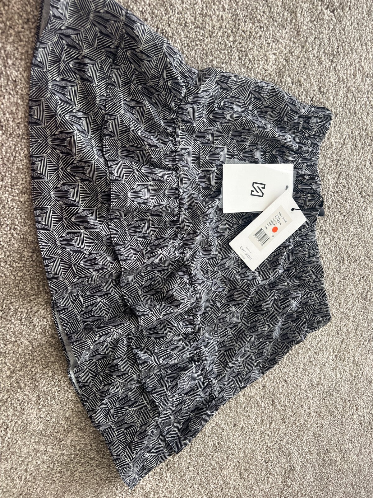 Nieuwe NIKKIE Kate Moss Ferya Skirt - Label losgelaten, Maat 38/40 (M), Verzenden, Zwart, Nieuw
