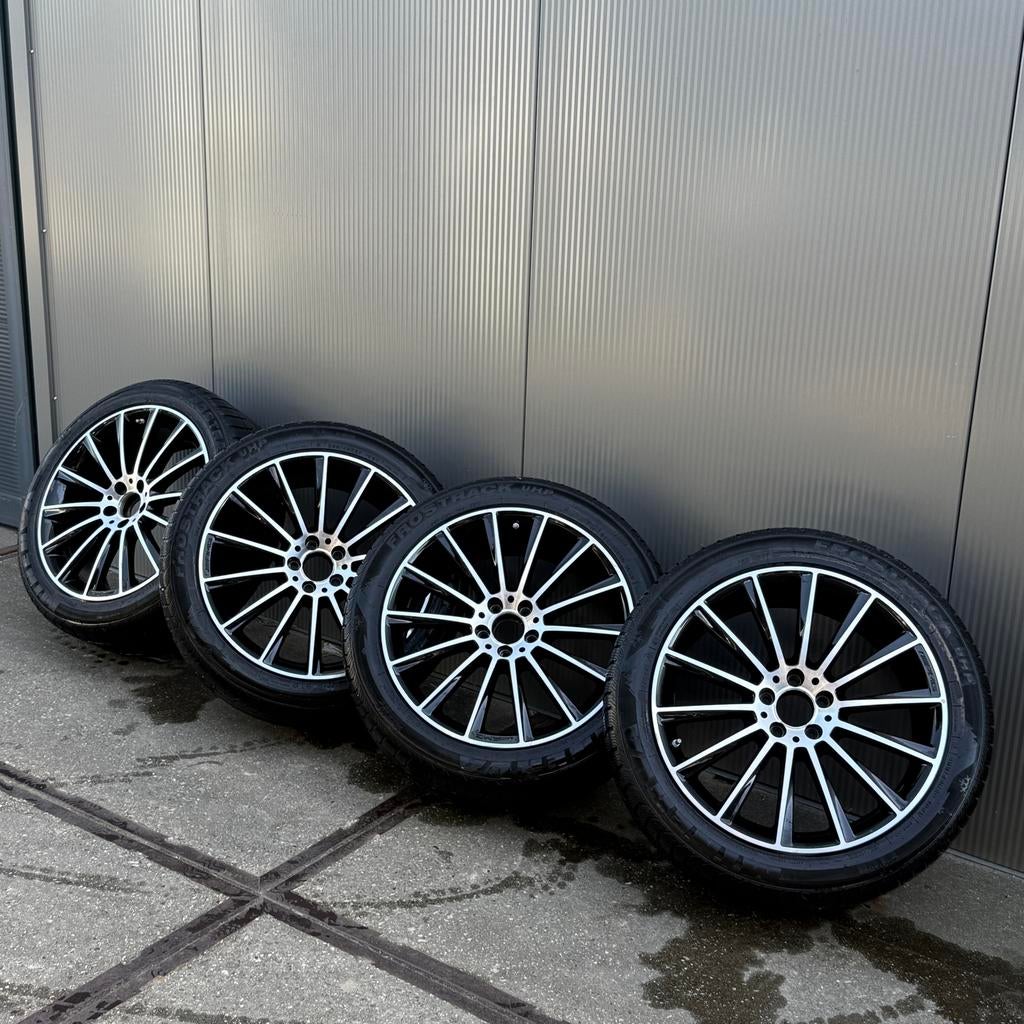 AMG Velgen met band - 255/45R20, Ophalen, Gebruikt, 255 mm, Banden en Velgen