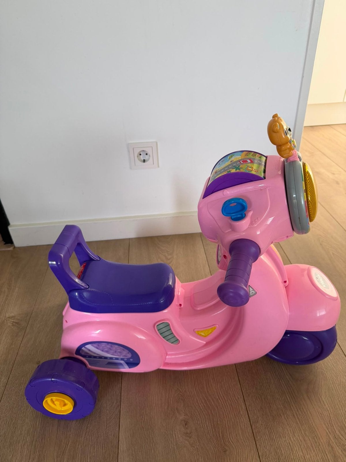 VTech 2-in-1 Loopscooter Roze - Zo goed als nieuw, Ophalen, Zo goed als nieuw, Loopfiets