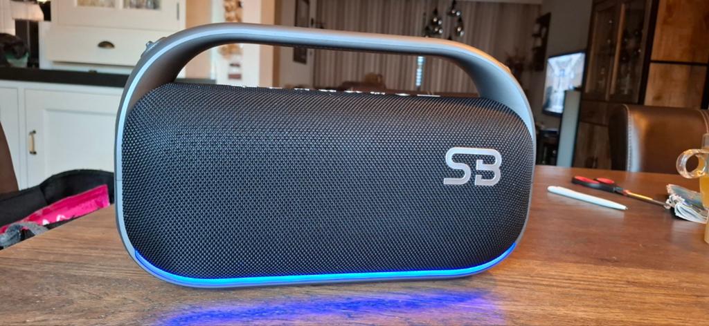 SB boombox 80w rms, Audio, Tv en Foto, Luidsprekers, Ophalen of Verzenden, Zo goed als nieuw, Minder dan 60 watt, Overige merken