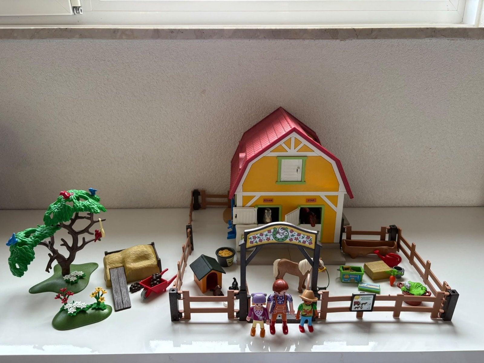 Playmobil 5222 - Ponyranch, Kinderen en Baby's, Gebruikt, Gebouw, Complete set, Ophalen of Verzenden