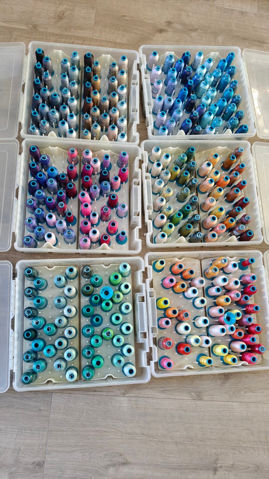 275 x marathon borduurgaren, Ophalen, Nieuw, Machineborduren, Borduurgaren of Zijde