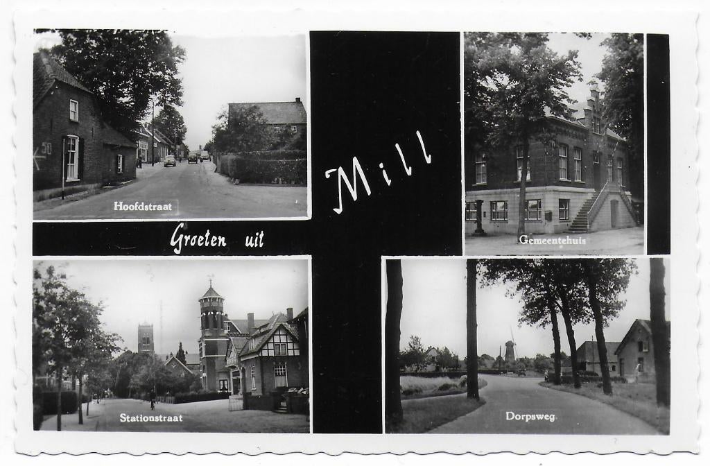 Mill Ongelopen Ansichtkaart ( B6913 ) ( 11 ), Ophalen of Verzenden, 1960 tot 1980, Ongelopen