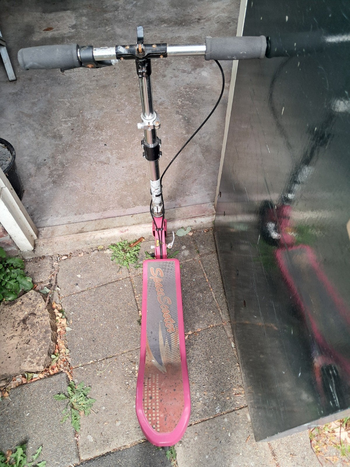 Gratis space scooter, Ophalen, Gebruikt