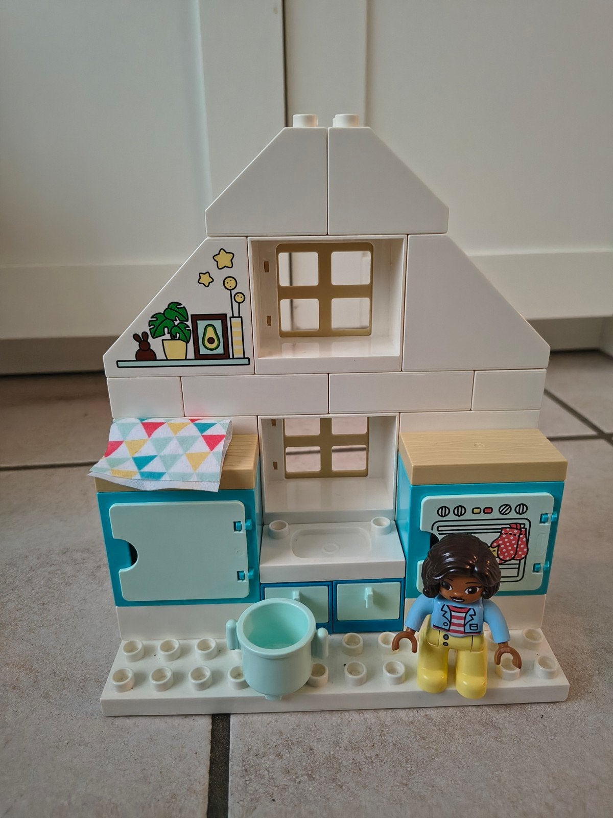 lego duplo huisje, Ophalen of Verzenden, Zo goed als nieuw, Poppenhuis