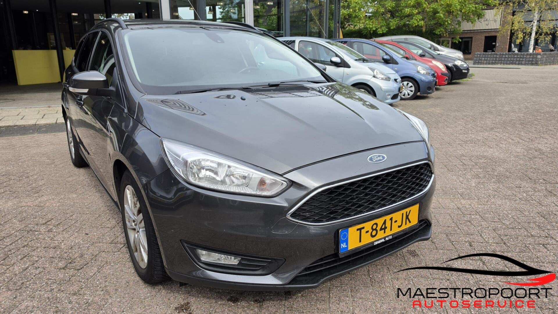Ford Focus Wagon 1.0 Titanium Edition, Auto's, 125 pk, Gebruikt, Euro 6, Bruin