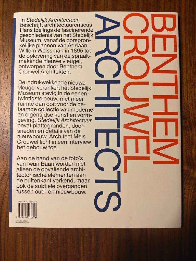 Stedelijk architectuur; Stedelijk Museum Amsterdam, Ibelings, Boeken, Ophalen of Verzenden, Zo goed als nieuw, Architecten
