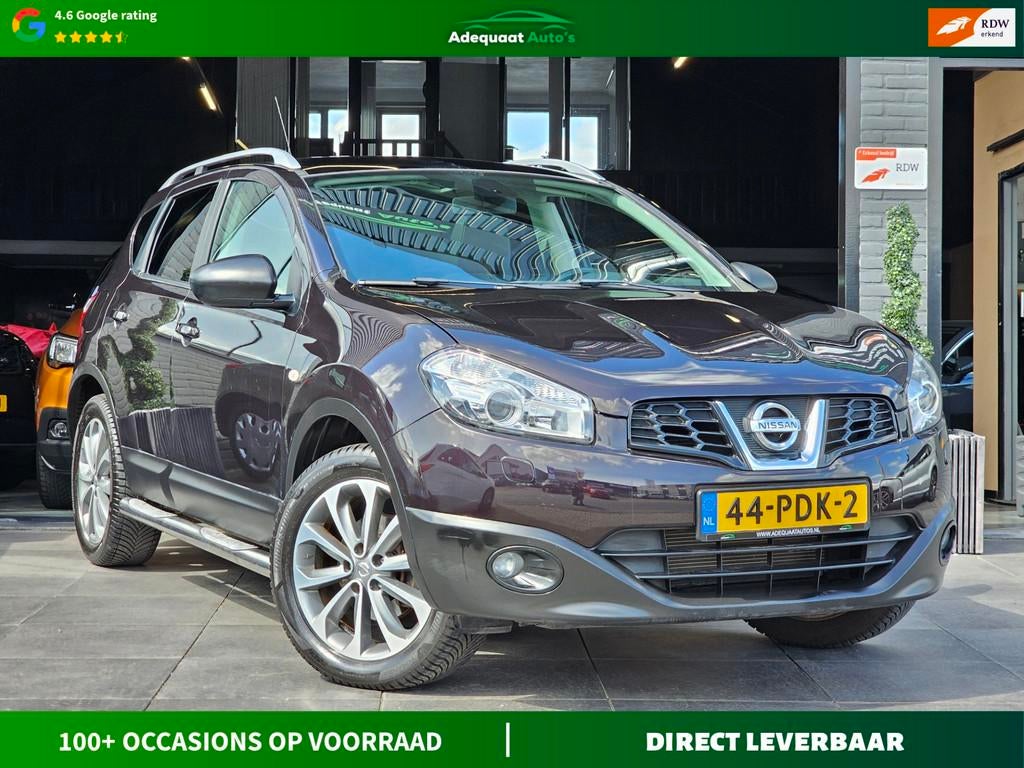 Nissan Qashqai 2.0 Tekna|APK|NAP|Airco|Trekhaak|Cruise|Leer, Auto's, Nissan, Euro 5, Gebruikt, Met garantie (alle), Bedrijf