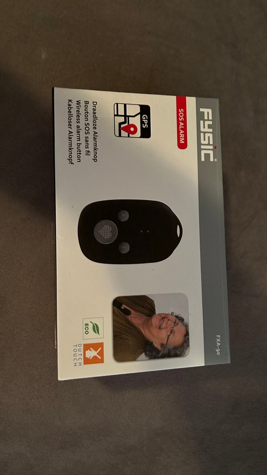 Fysic FXA-90 Draadloze SOS Alarmknop met GPS, Ophalen of Verzenden, Nieuw, Draadloos