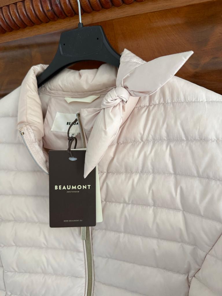 Beaumont Amsterdam Lichtroze Jas - Nieuw met kaartjes, Ophalen of Verzenden, Nieuw, Maat 38/40 (M), Roze