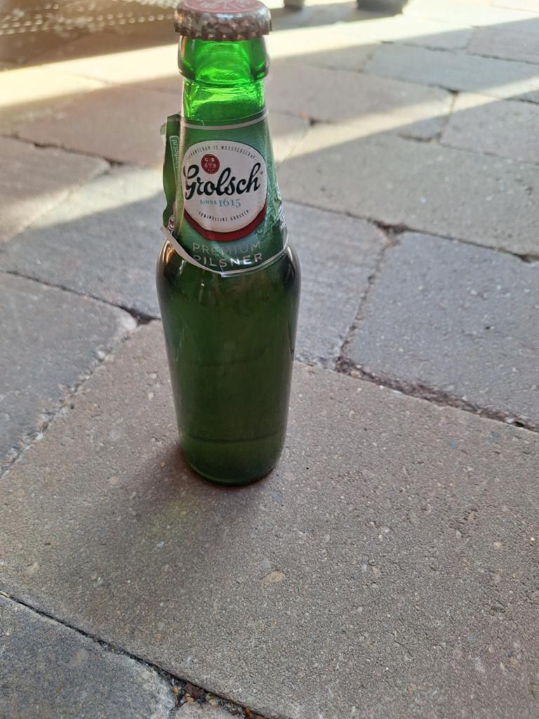 Grolsch bierfles apart, Ophalen of Verzenden, Gebruikt