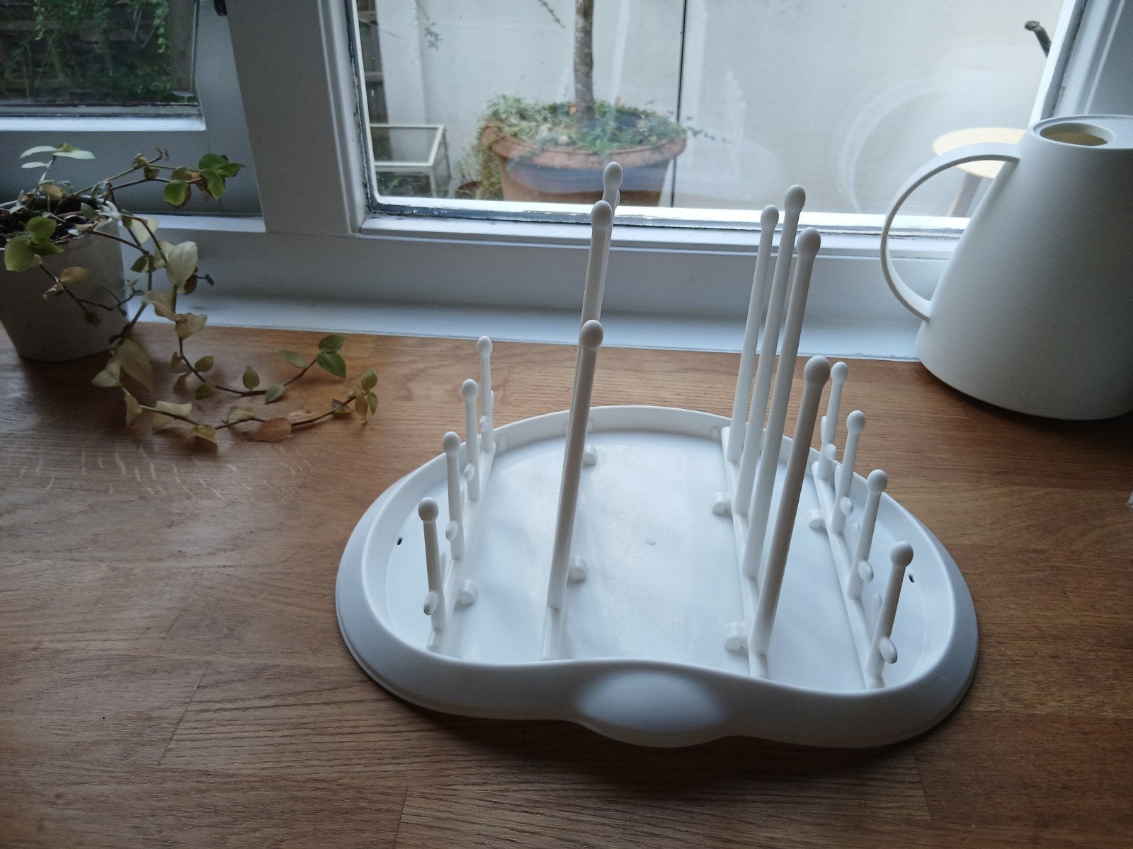 Flessenrekje/Droogrekje voor babyflessen, Ophalen of Verzenden, Gebruikt, Flessendroger, Overige merken