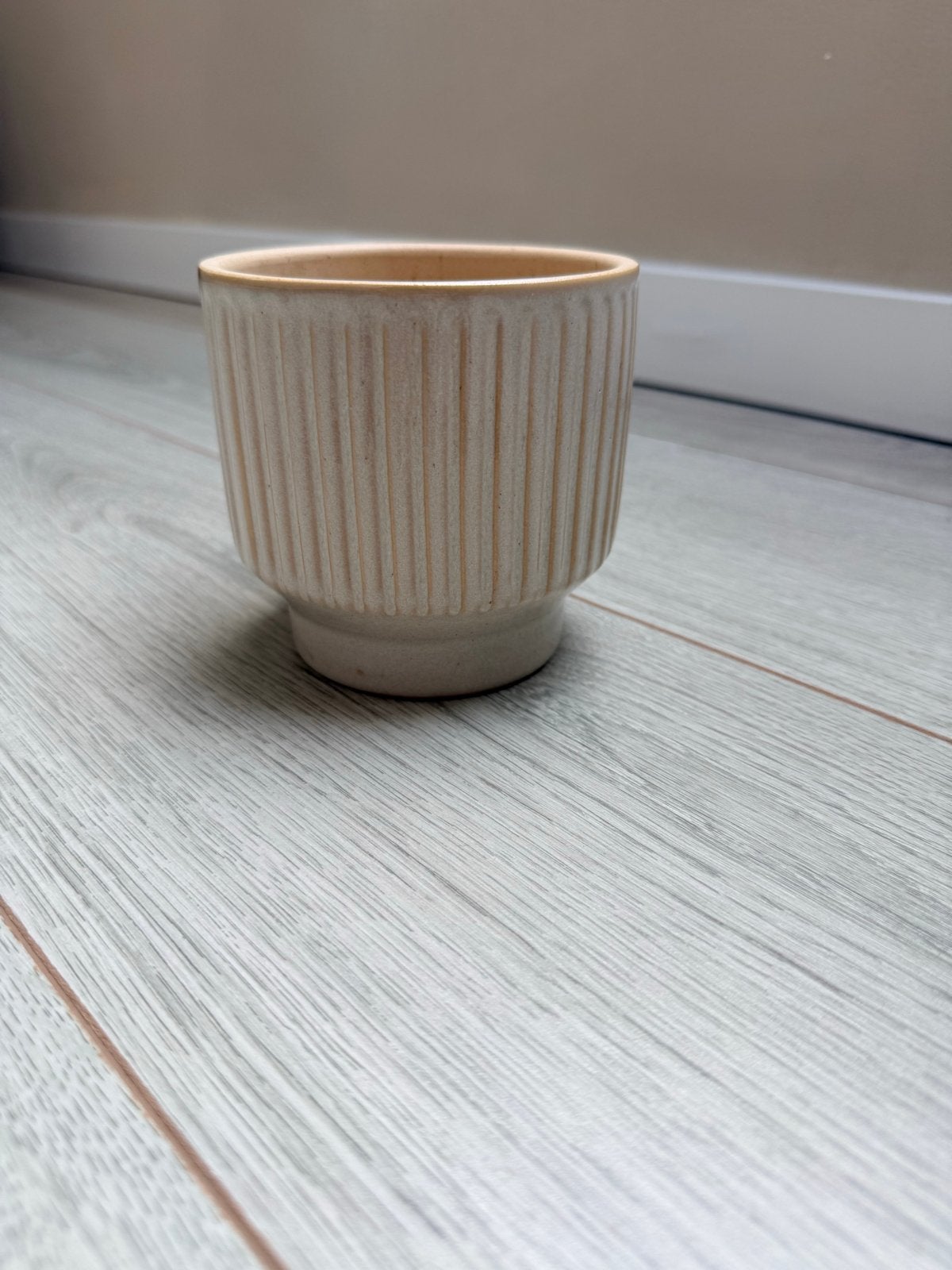 HÖNUNGSPALM ikea Sierpot, beige, 9 cm, Ophalen, Rond, Binnen, Zo goed als nieuw