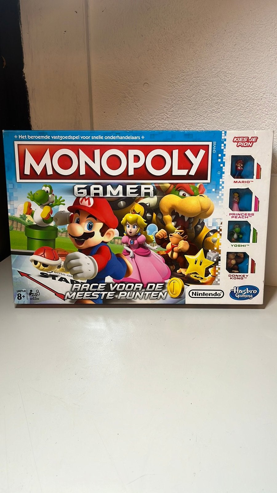 Mario Bros Monopoly, Ophalen of Verzenden, Zo goed als nieuw