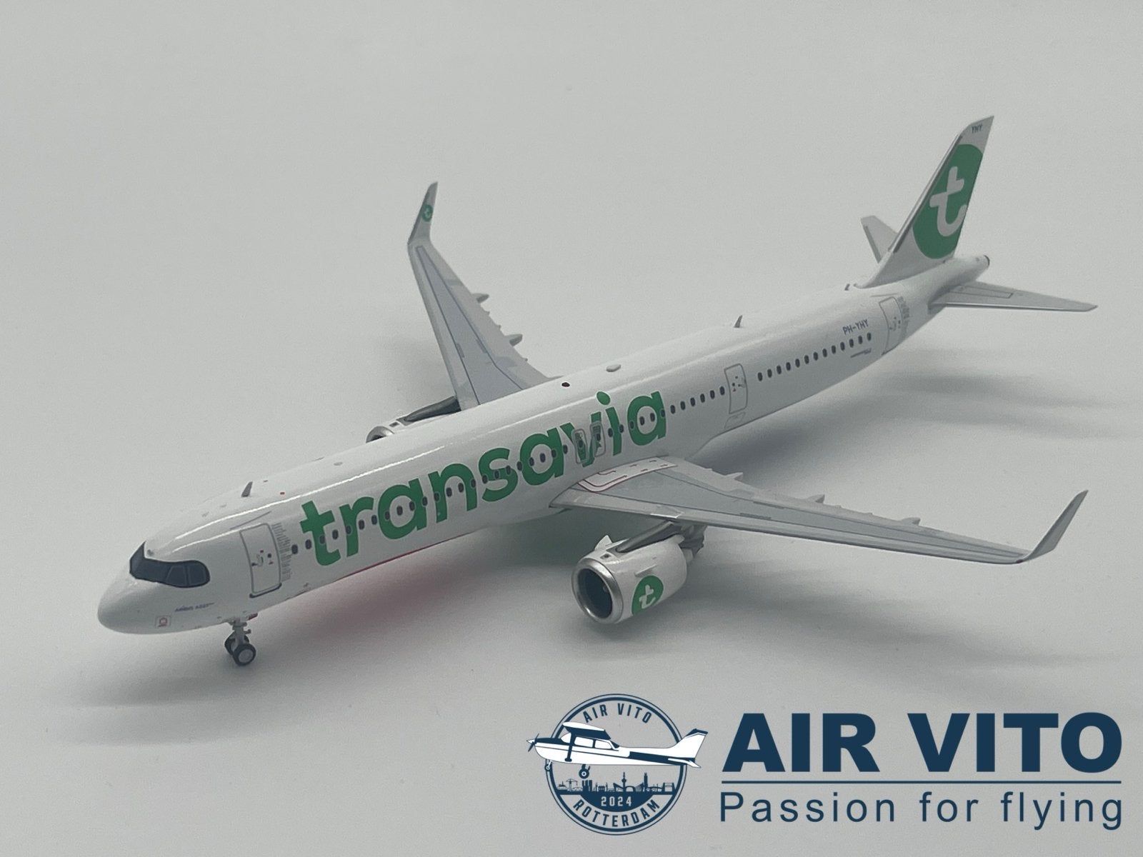 Transavia Airbus A321neo Inflight 200 Schaalmodel Diecast Ni, Schaalmodel, ., Ophalen of Verzenden, .
