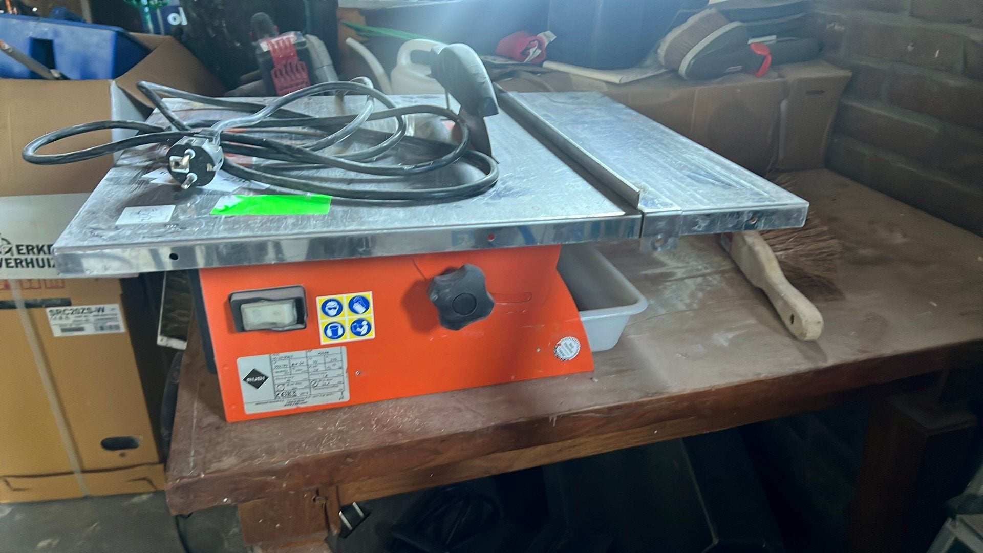 Rubi ND-200 tegelzaag, Ophalen, Zo goed als nieuw, 1200 watt of meer, Overige typen