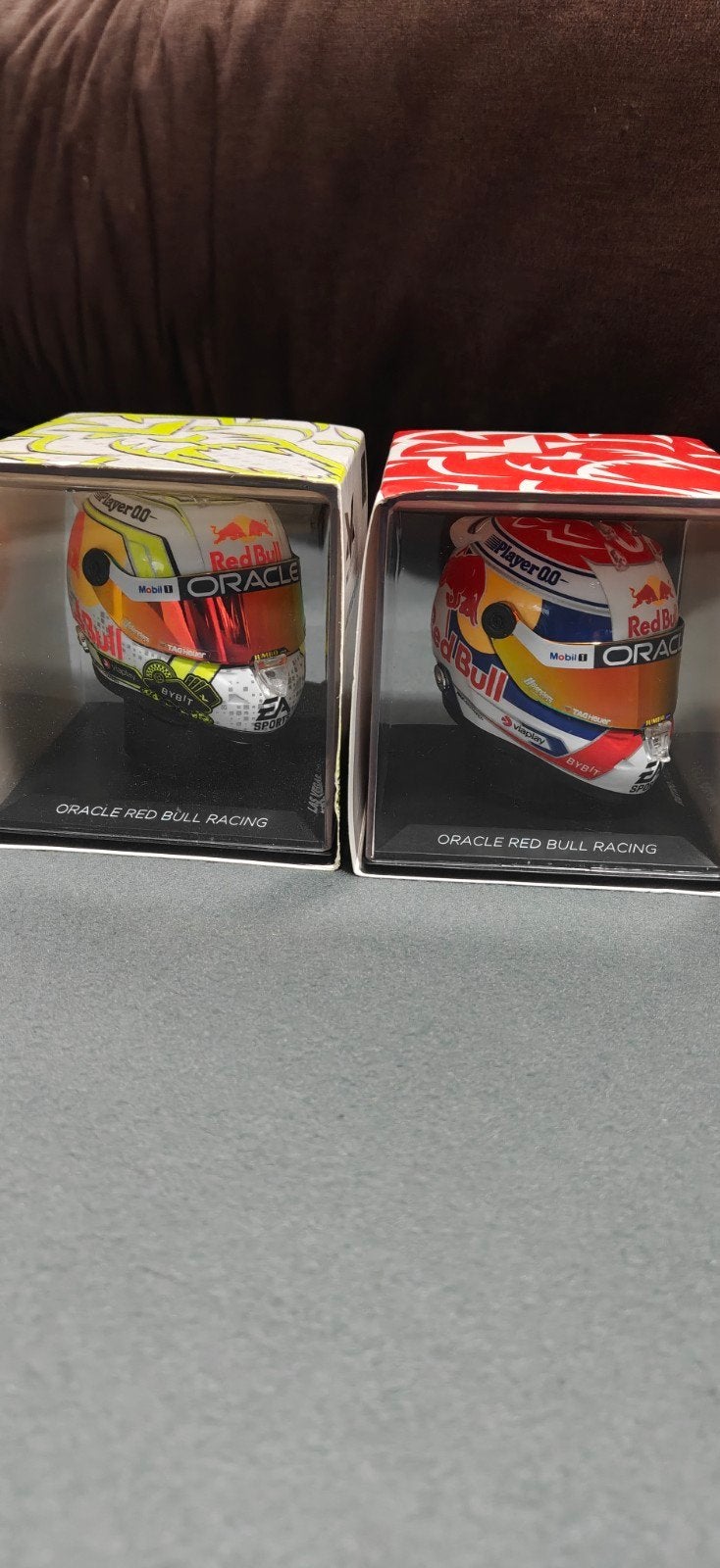 Max Verstappen schaalhelmen 1:4 - Las Vegas & Retro 2023, Ophalen of Verzenden
