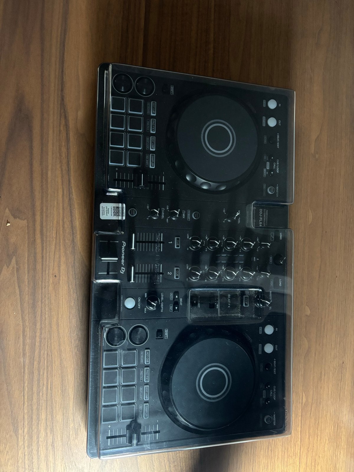 Pioneer DJ DDJ-FLX4 DJ-controller met deckcover, Ophalen, Zo goed als nieuw, Dj-set, Pioneer