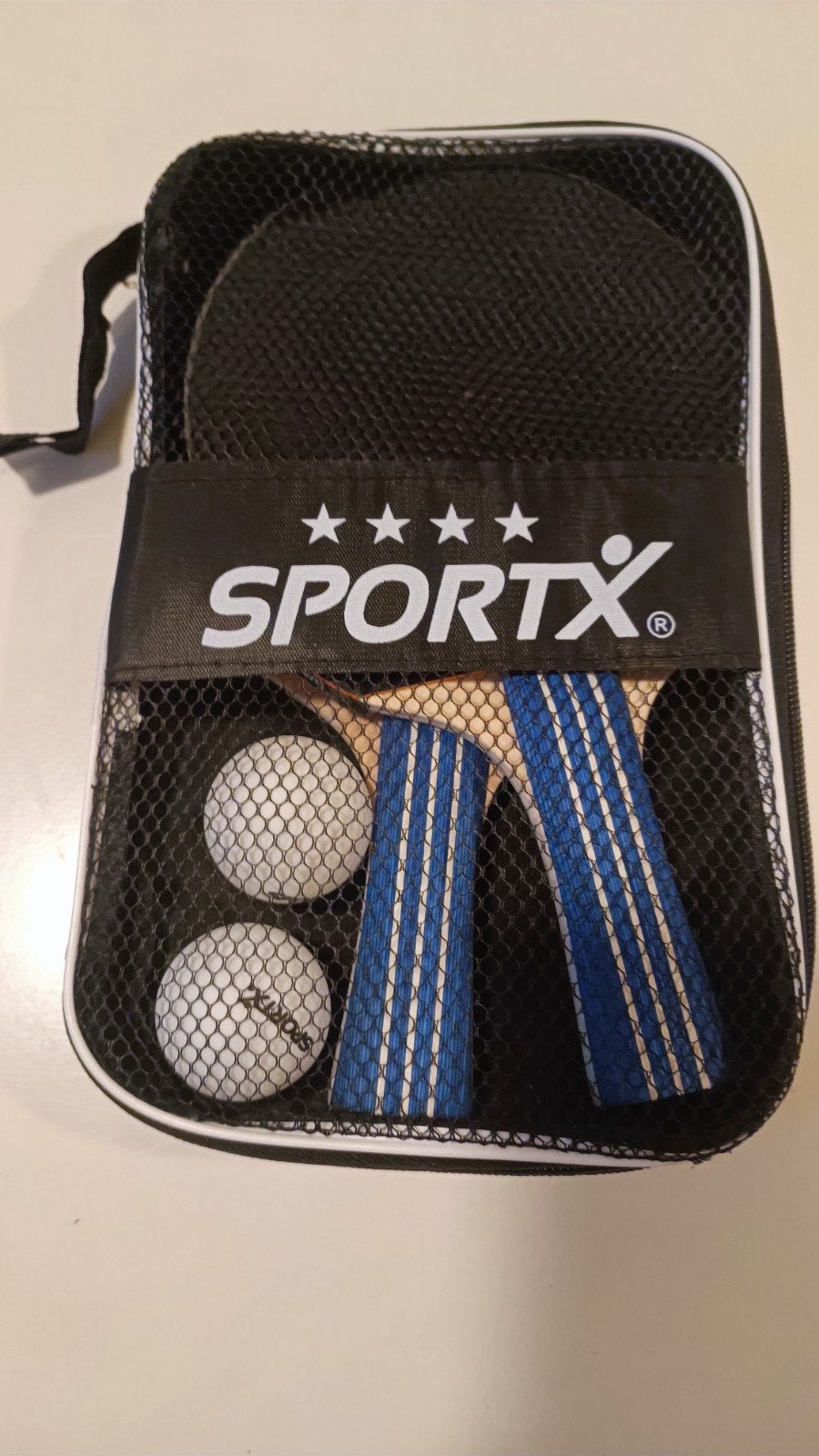 SportX Tafeltennis Set - Zo goed als nieuw, Sport en Fitness, Ophalen, Zo goed als nieuw, Net, Batje(s) of Balletje(s)
