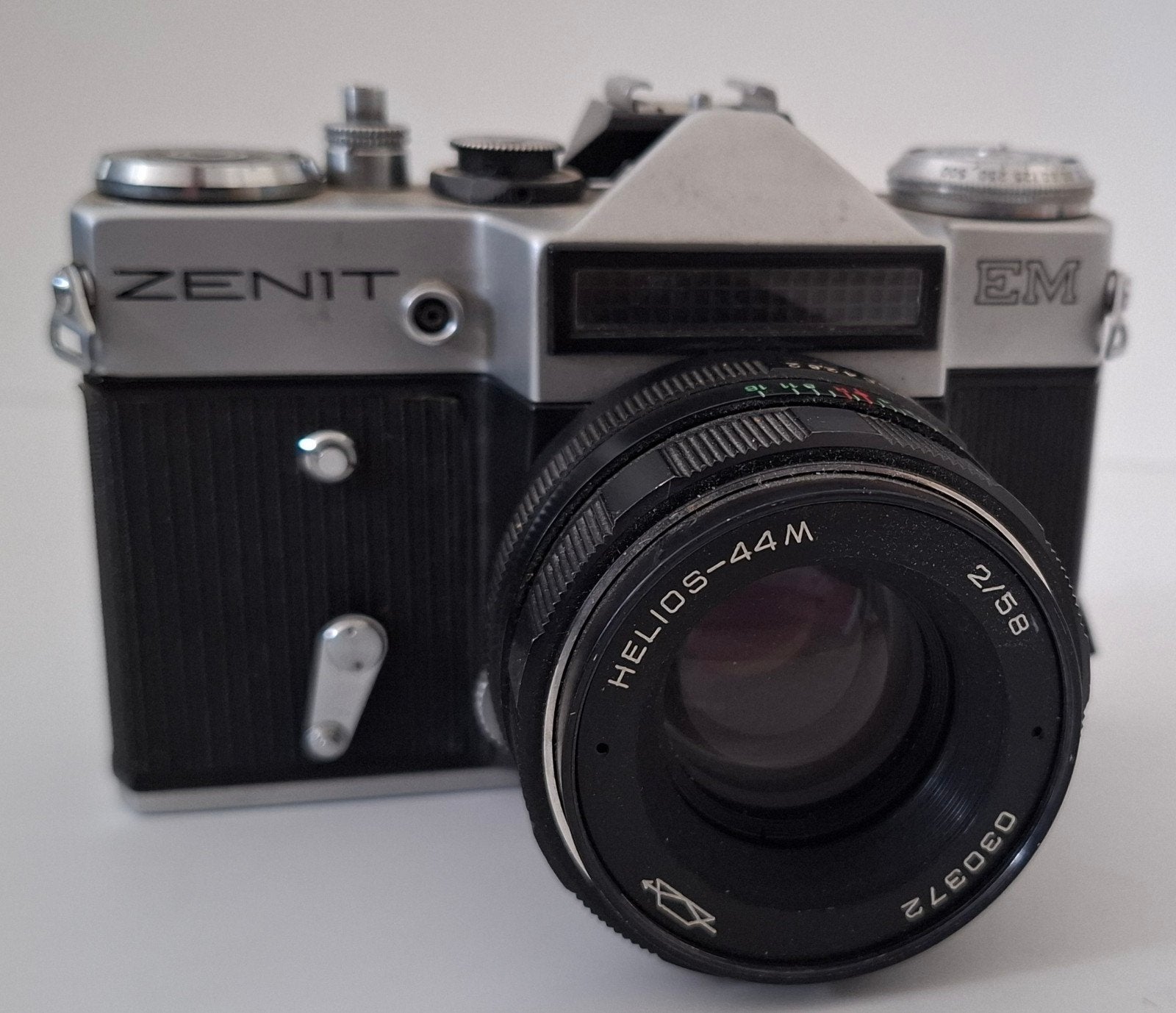 Zenit EM Spiegelreflexcamera met Helios-44M lens, Ophalen, Spiegelreflex, Overige Merken