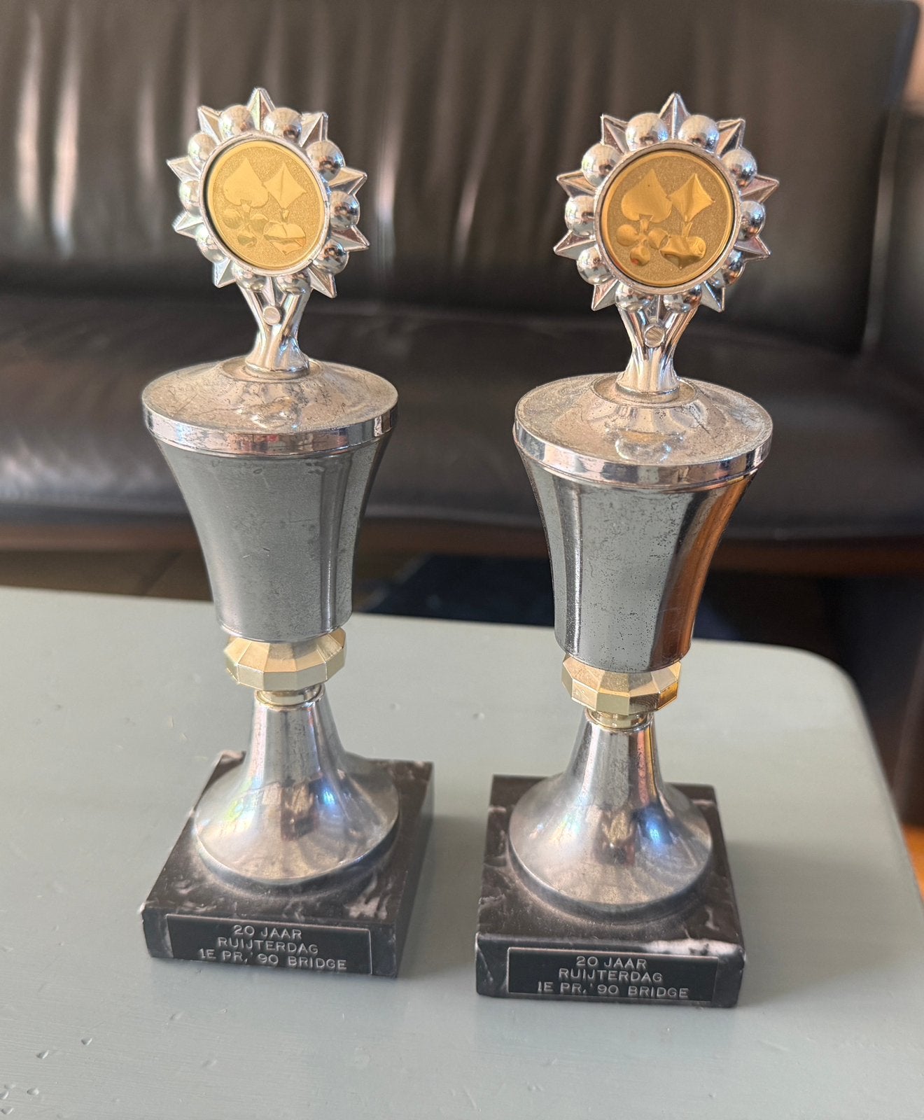 2 Sport bekers kaarten, Ophalen, Gebruikt