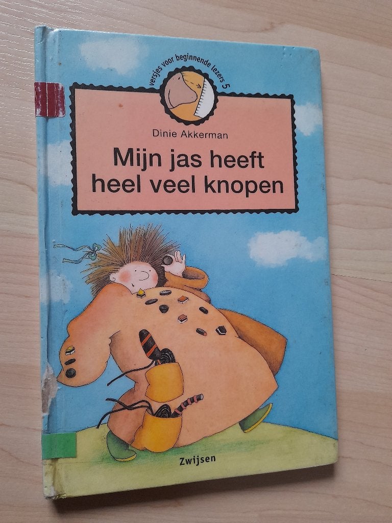 MIJN JAS HEEFT HEEL VEEL KNOPEN Dinie Akkerman AVI 3, Boeken, Ophalen of Verzenden, Gelezen, Fictie algemeen