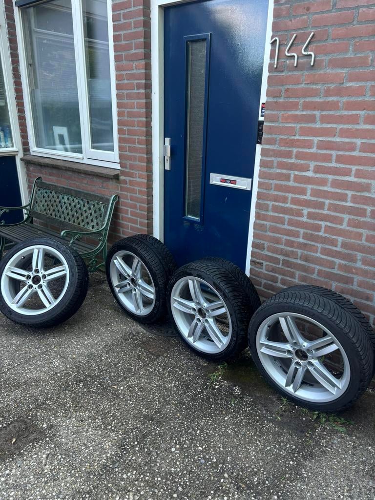 Style 208M breedset - Orgineel BMW 18 inch, Ophalen, 18 inch, Velg(en), Zomerbanden