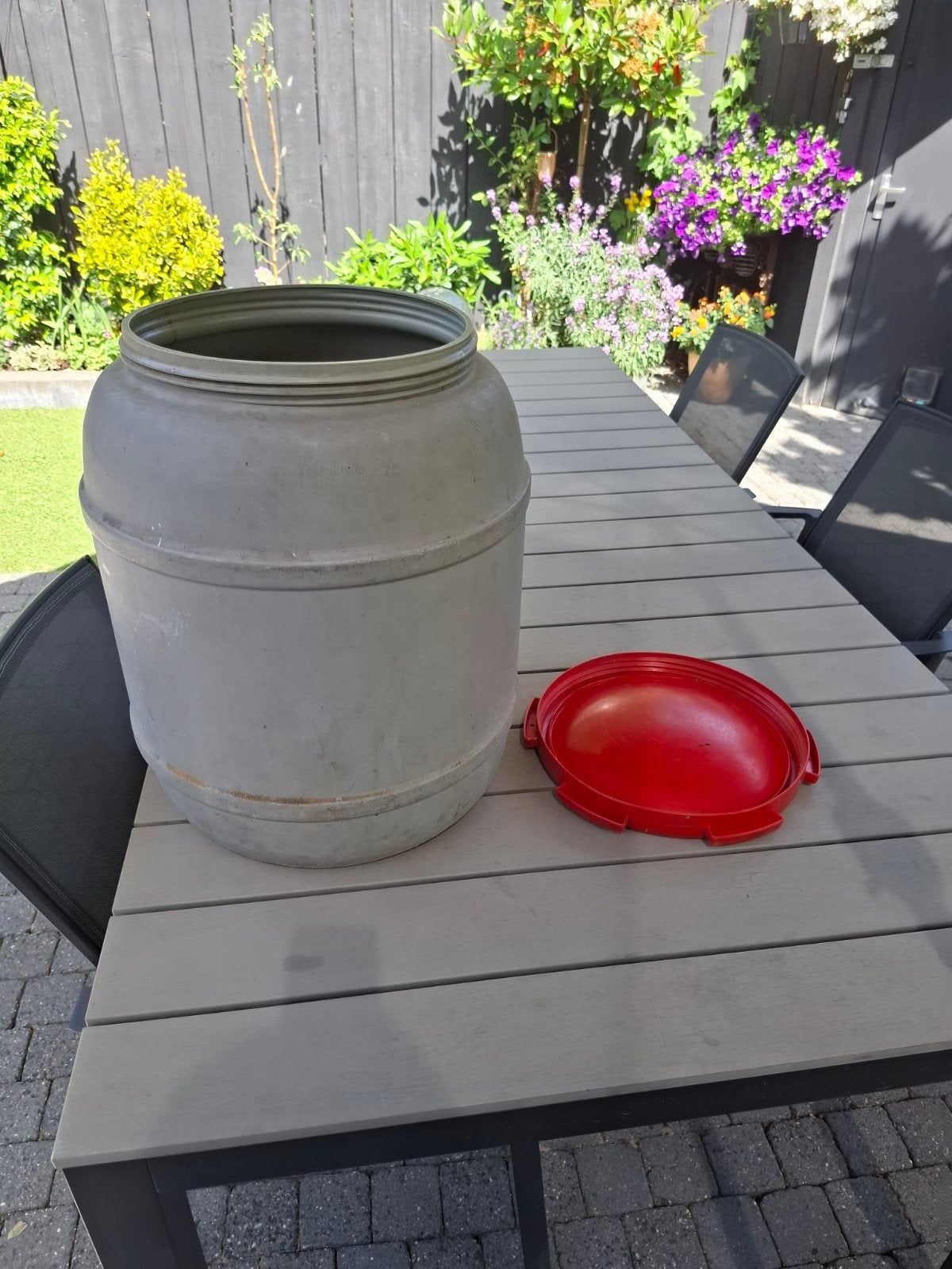 Kunstof vat / fust, Dieren en Toebehoren, Dierenvoeding, Ophalen, Vee