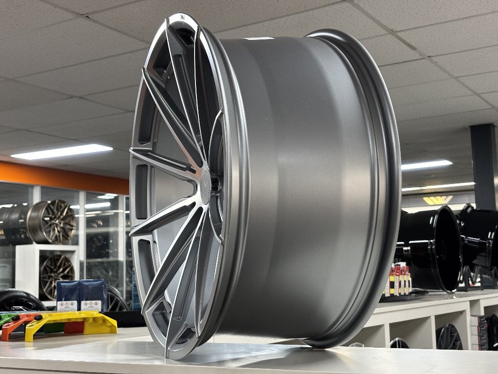 YANAR FORGED YF.14 22 INCH VELGEN AUDI Q7 VW TOUAREG, Auto-onderdelen, Banden en Velgen, Velg(en), 285 mm, Nieuw, Overige maten