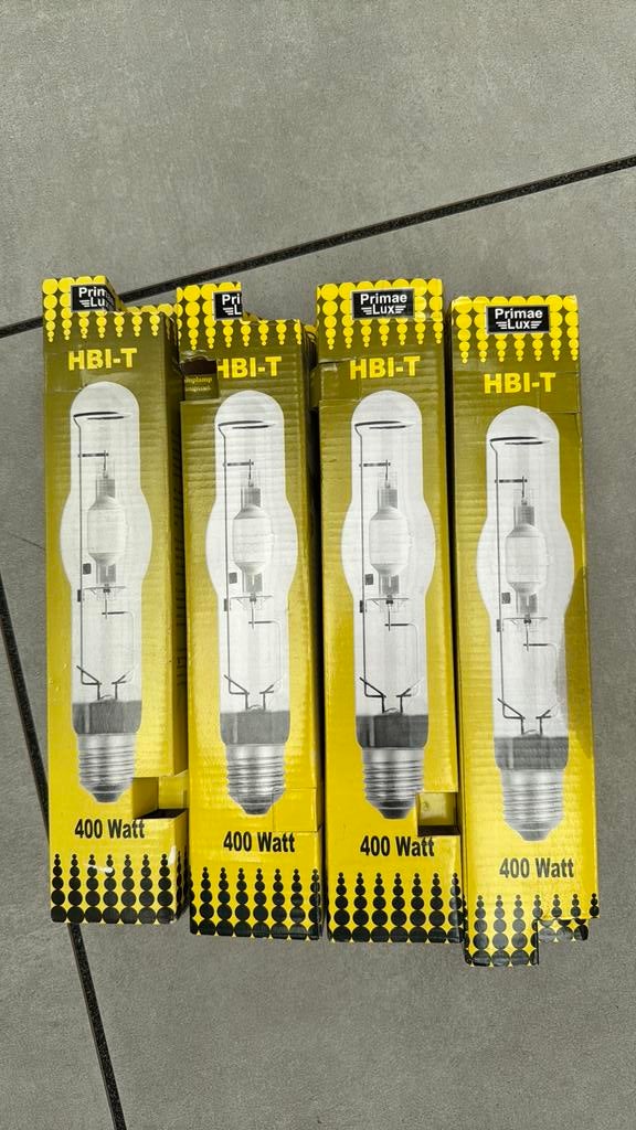 Halogeen metaaldamp lampen, Ophalen, Nieuw, 200 tot 500 watt, Overige typen