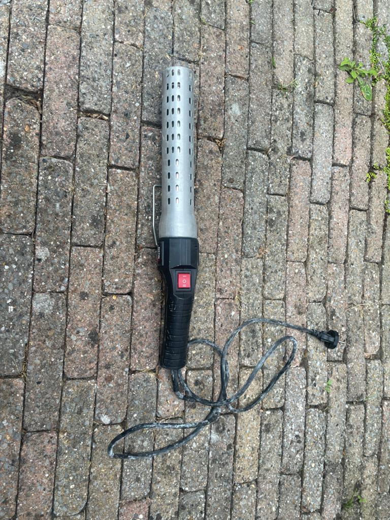Elektrische barbecue starter / houtskool aansteker, Ophalen, Gebruikt