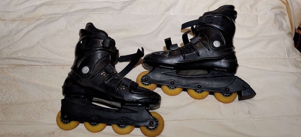 Skeelers Nijdam Manterey, Nijdam, Maat EU 9-10, Ophalen, Gebruikt, Inline skates 4 wielen