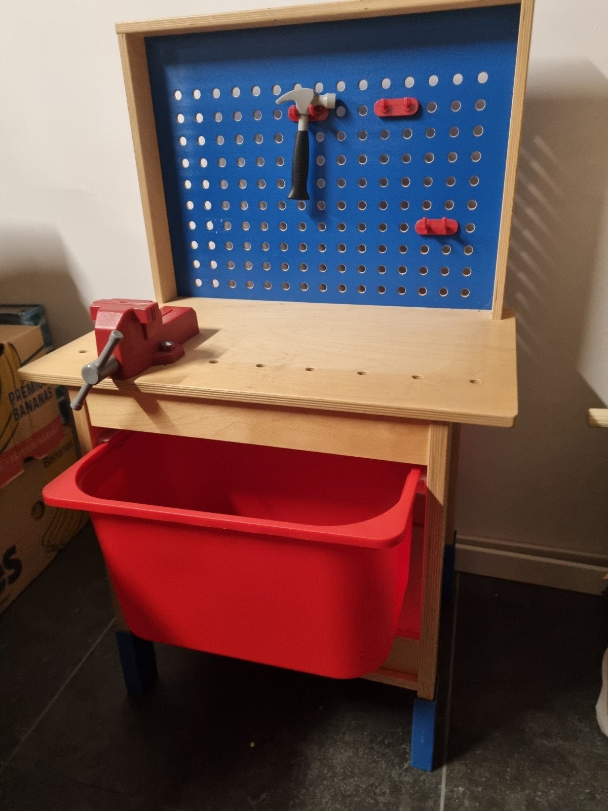 werkbankje, Ophalen, Gebruikt